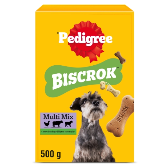 Friandises Pour Chien Adulte Fourrés Gourmands MultiMix Biscrok PEDIGREE