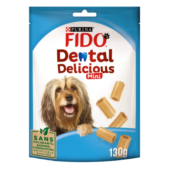 Friandises Pour Chien Adulte Hygiène Bucco Dentaire Dental Delicious FIDO