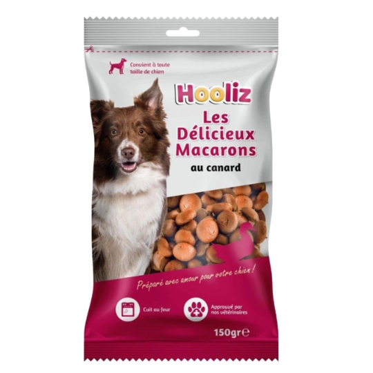 Croquettes pour Chien Canard Les Délicieux Macarons HOOLIZ