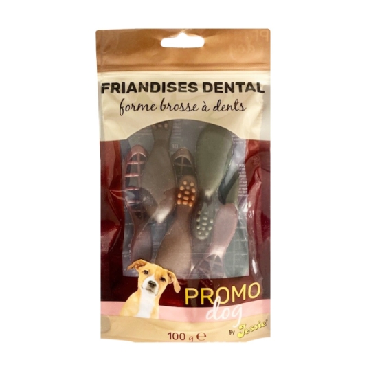 Friandises pour Chien Brosse a dents Poulet PROMO DOG