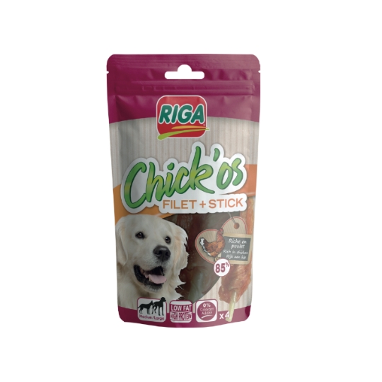 Friandises pour Chien Adulte Poulet RIGA