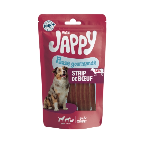 Aliment pour chien Strips Bœuf RIGA