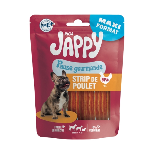 Aliment pour chien Strip de Poulet RIGA
