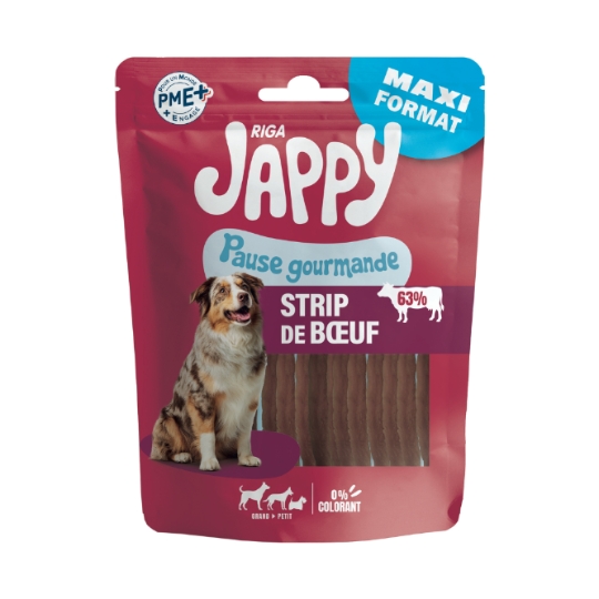 Aliment pour chien Strips Bœuf RIGA