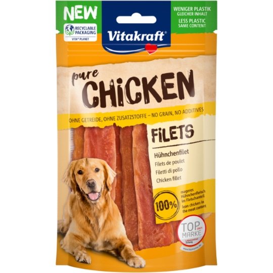 Friandises Pour Chien Adulte Filet Poulet Pure Chicken VITAKRAFT