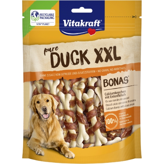Bâtonnets à Mâcher pour Chiens au Canard Pure Duck XXL VITAKRAFT