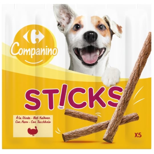 Friandises Pour Chien Adulte Dinde CARREFOUR COMPANINO
