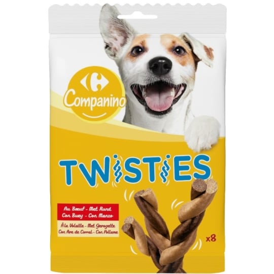 Friandises Pour Chien Adulte Boeuf Volaille CARREFOUR COMPANINO