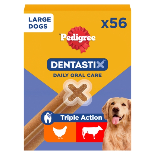 Bâtonnet à Mâcher Pour Chien Grand +25kg Hygiène Bucco Dentaire PEDIGREE