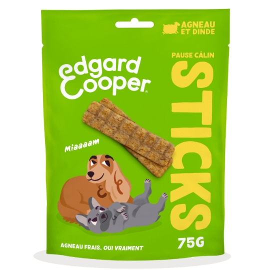 Friandises pour Chien Adulte Agneau Dinde EDGAR & COOPER