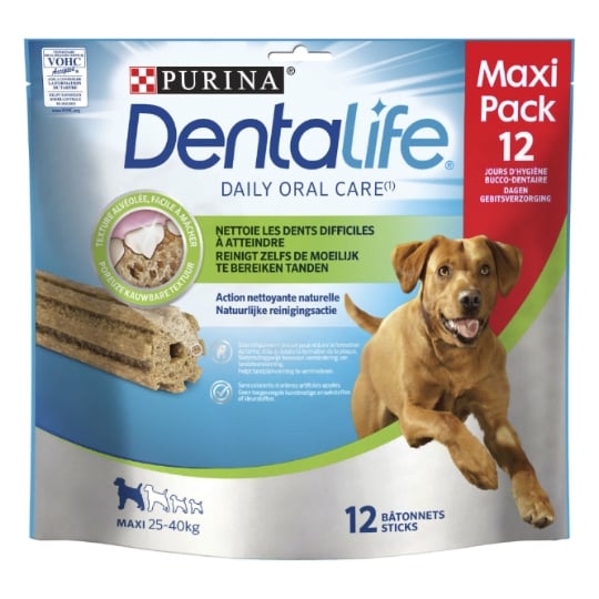 Friandises à Mâcher Pour Chien Grand +25kg Hygiène Bucco Dentaire DENTALIFE