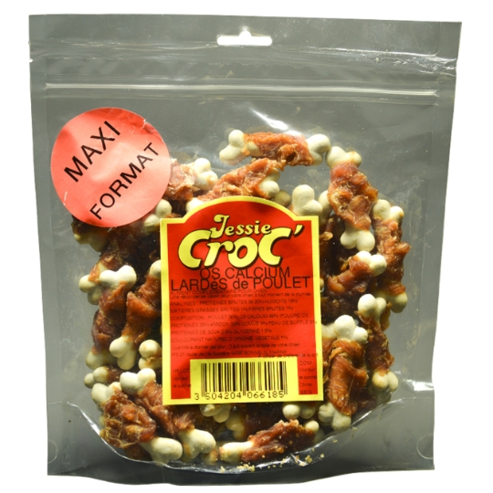 Friandises à Mâcher pour Chien Grand +25kg Hygiène Bucco Dentaire Poulet JESSIE