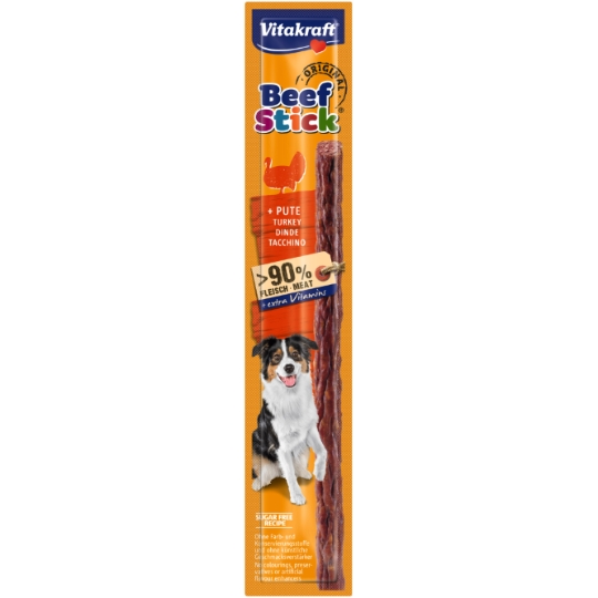 Friandises Pour Chien Adulte Dinde Beef Stick VITAKRAFT