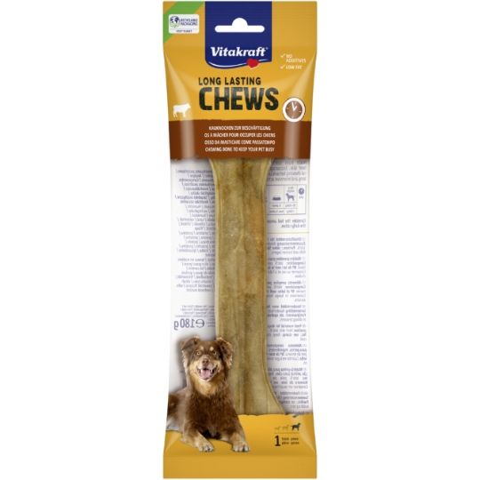 Aliment pour chien CHEWS Os Pressés 22 cm P/1 VITAKRAFT