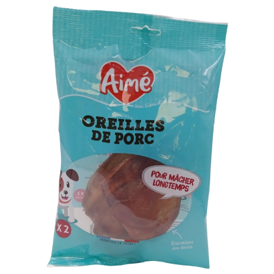 Friandises Pour Chien Oreilles De Porc AIME