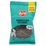 Friandises Pour Chien Adulte Naturelles Oreilles De Porc AIME