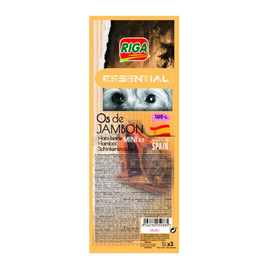 Friandises pour Chien Adulte Jambon RIGA