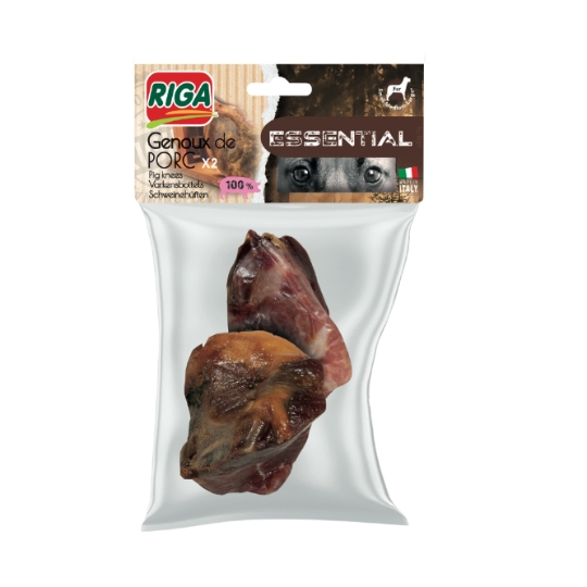 Friandises pour Chien Adulte Genou de Porc RIGA