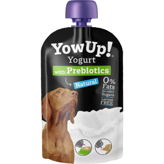 Yaourt Naturel avec des Prébiotiques pour Chien YOWUP