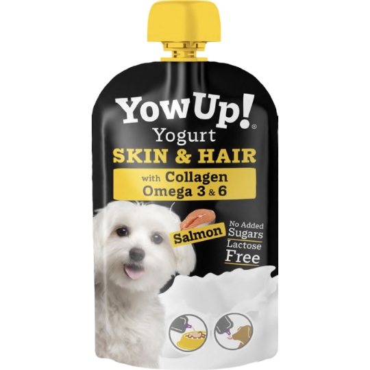 Yaourt SKIN & HAIR pour Chat au Saumon YOWUP