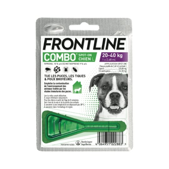 Antiparasitaire Pipette Pour Chien FRONTLINE