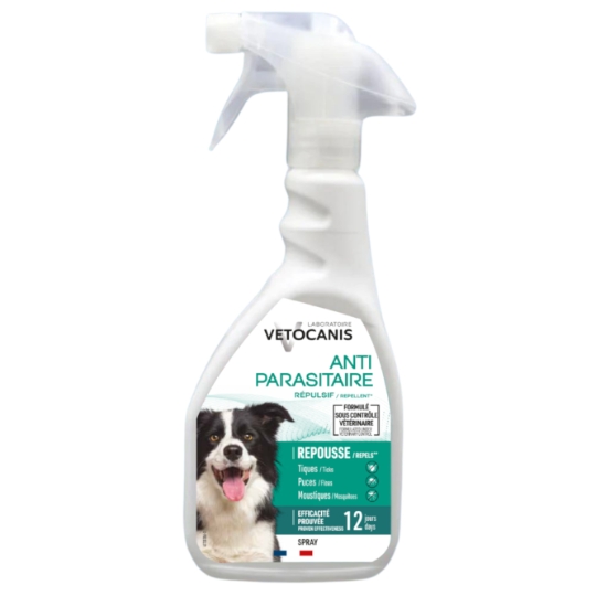 Antiparasitaire Spray Pour Chien VETOCANIS