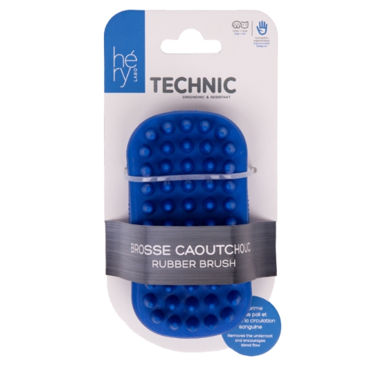 Brosse Caoutchouc Technic Chien et Chat HERY LABO