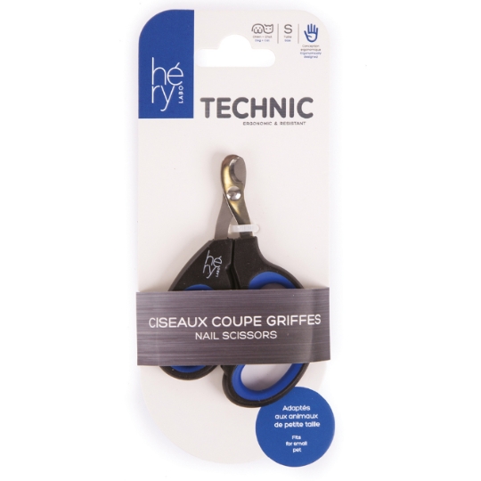 Ciseaux Coupe Griffes Technic Taille S Animaux de Petite Taille HERY LABO