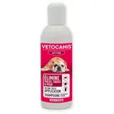 Shampoing Pour Chien Élimine Puces Tiques PouX Tetramethrine Action VETOCANIS