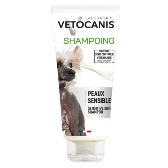 Shampoing Pour Chien Peaux Sensibles Hypoallergénique VETOCANIS