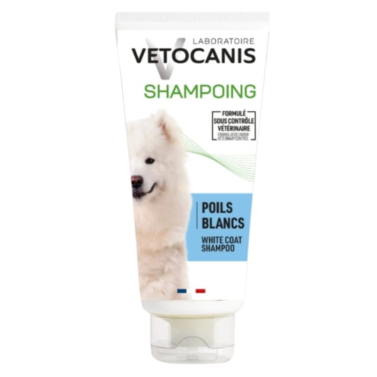 Shampoing Pour Chien Poils Blancs VETOCANIS