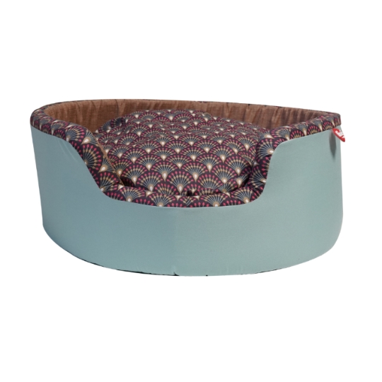 Corbeille Pour Chien Et Chat Mousse Tissu Imprimé Tendance 50x50x20cm AIME