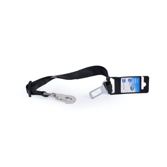 Ceinture Pour Chien De Sécurité Pour Voiture Nylon Noir 45-70cm DUVO+