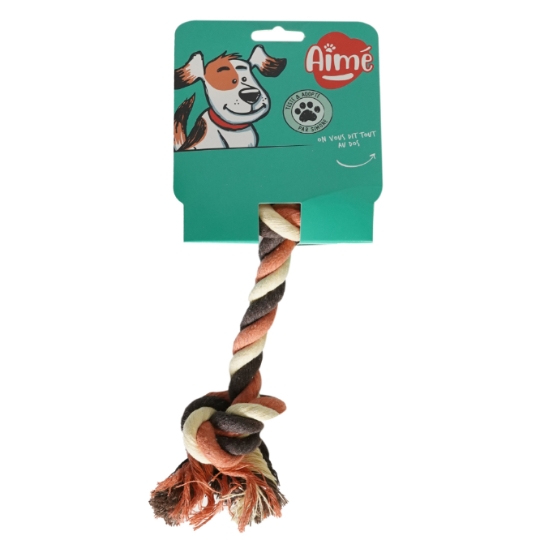 Jouet pour animal Corde Coton 23 cm AIME
