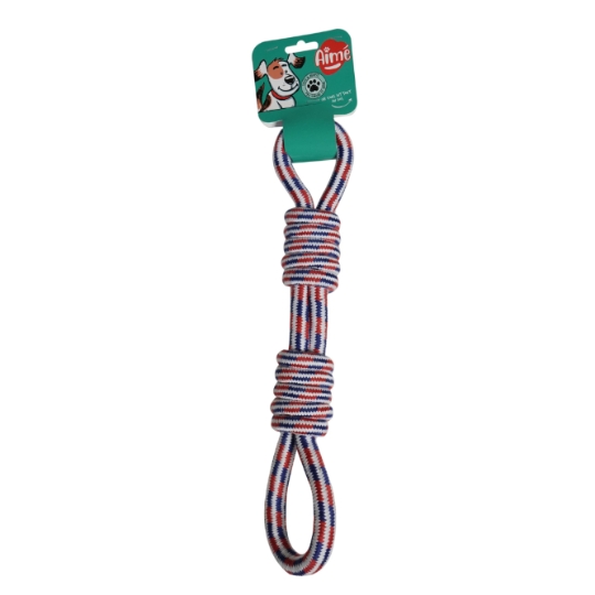 Jouet pour Chien Corde à Tirer Tricolore AIME