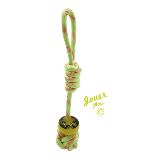 Jouet pour Chien Corde à Nœuds avec Balle K2