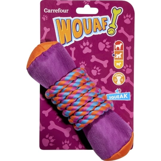 Jouet Pour Chien Boudin Corde CARREFOUR