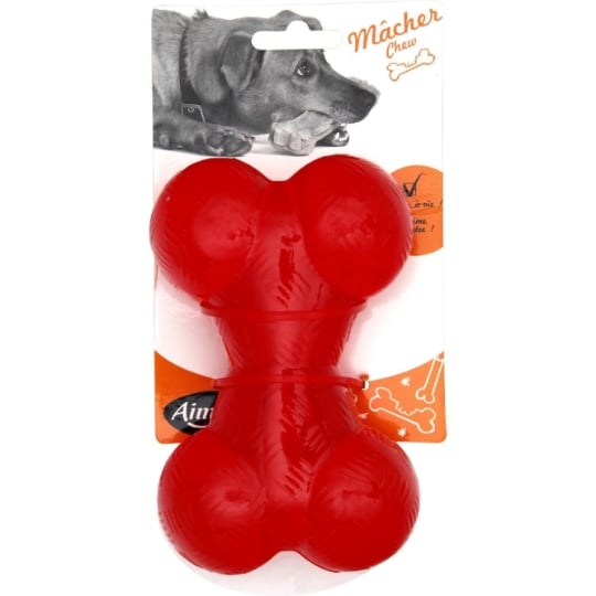 Jouet Pour Chien Os à Mâcher Play Strong Caoutchouc AIME