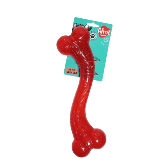 Jouet Pour Chien Os Caoutchouc 30cm AIME
