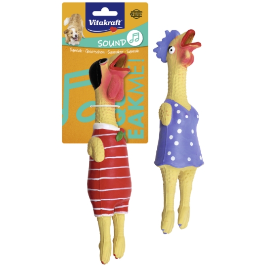 Jouet Pour Chien Poulet Caoutchouc VITAKRAFT