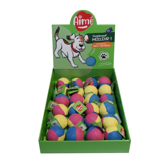 Jouet pour Animal Balle en Mousse Caoutchouc AIME