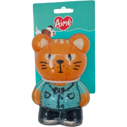 Jouet pour Chien Forme Chat en Vinyle AIME