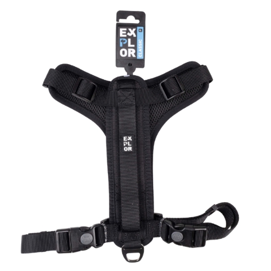 Harnais pour Chien Classic Noir Taille XL DUVOPLUS