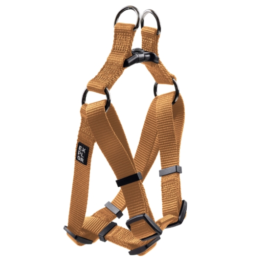Harnais pour Chien Nylon Moutarde DUVOPLUS