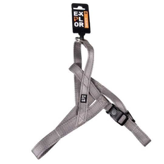 Harnais pour Chien Safety Taille M Gris DUVOPLUS