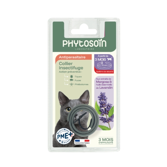 Collier Insectifuge pour Chats et Chatons RIGA
