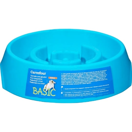 Gamelle Pour Chien Anti-Gloutton CARREFOUR