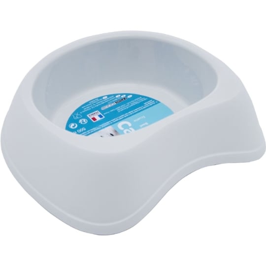 Gamelle Pour Chien Antidérapante 500 ml Inox CARREFOUR COMPANINO