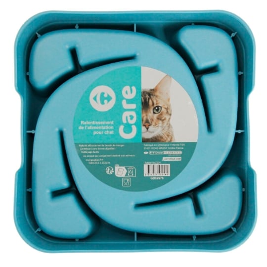 Gamelle Pour Chien Anti-Glouttons 15 cm Plastique CARREFOUR CLASSIC'