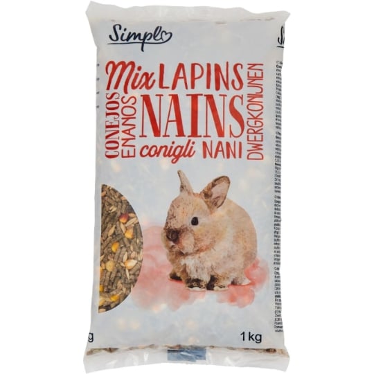 Aliment Pour Lapin Nain Granulés SIMPL